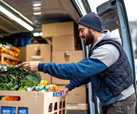 Transport de produits alimentaires